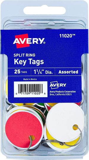 Avery Paper Key Tags