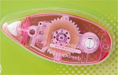 iCraft Tape Runner XL Permanent Adhesive, 6/16" x 600 Inches, Pink