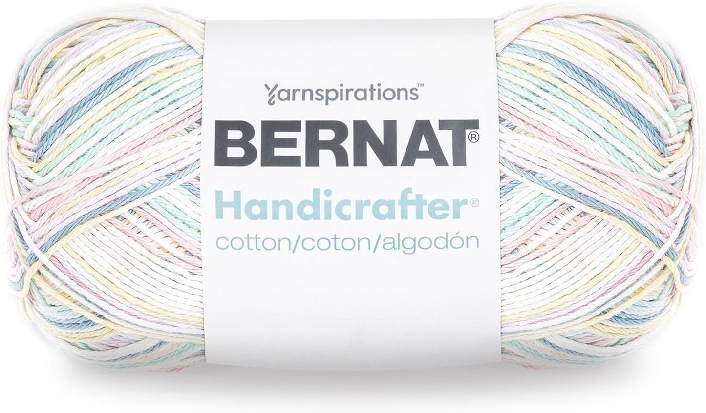Bernat HANDI COTTON BB Yarn, Pretty Pastels