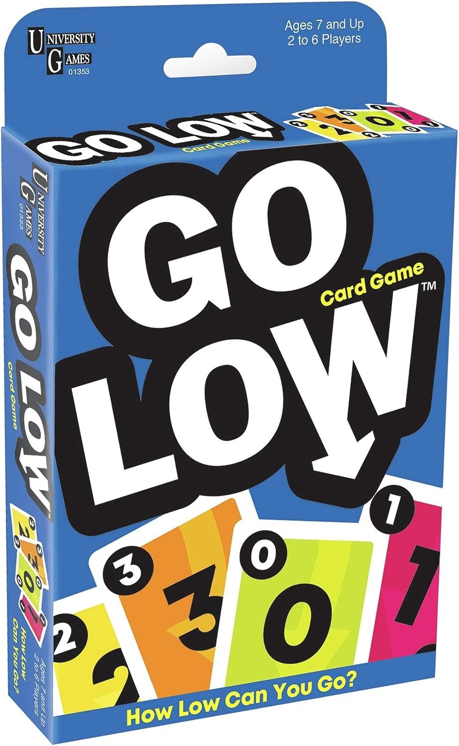 University Games Go Low Card Game Small