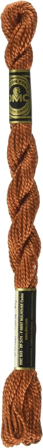 DMC 115 3-301 Pearl Cotton Thread, Medium Mahogany