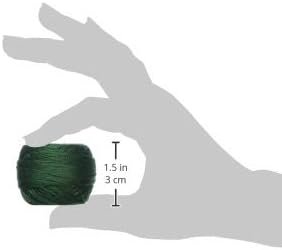 DMC 116 8-319 Pearl Cotton Thread Balls, Very Dark Pistachio Green, Size 8