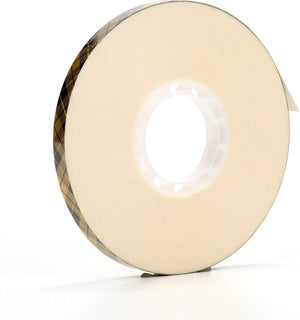 3M Scotch 908 ATG Gold Tape (Acid Neutral): 1/4 in. x 36 yds. (Clear Adhesive on Tan Liner)