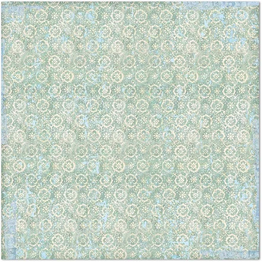 STAMPERIA INTL, KFT (3PL) Paper PAD 12X12 10PK, Hortensia, 10 Designs/1 Each