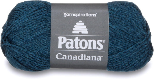 Patons Canadiana YARN, Teal Heather