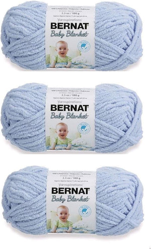 Bernat Bulk Buy Baby Blanket Yarn (3-Pack)