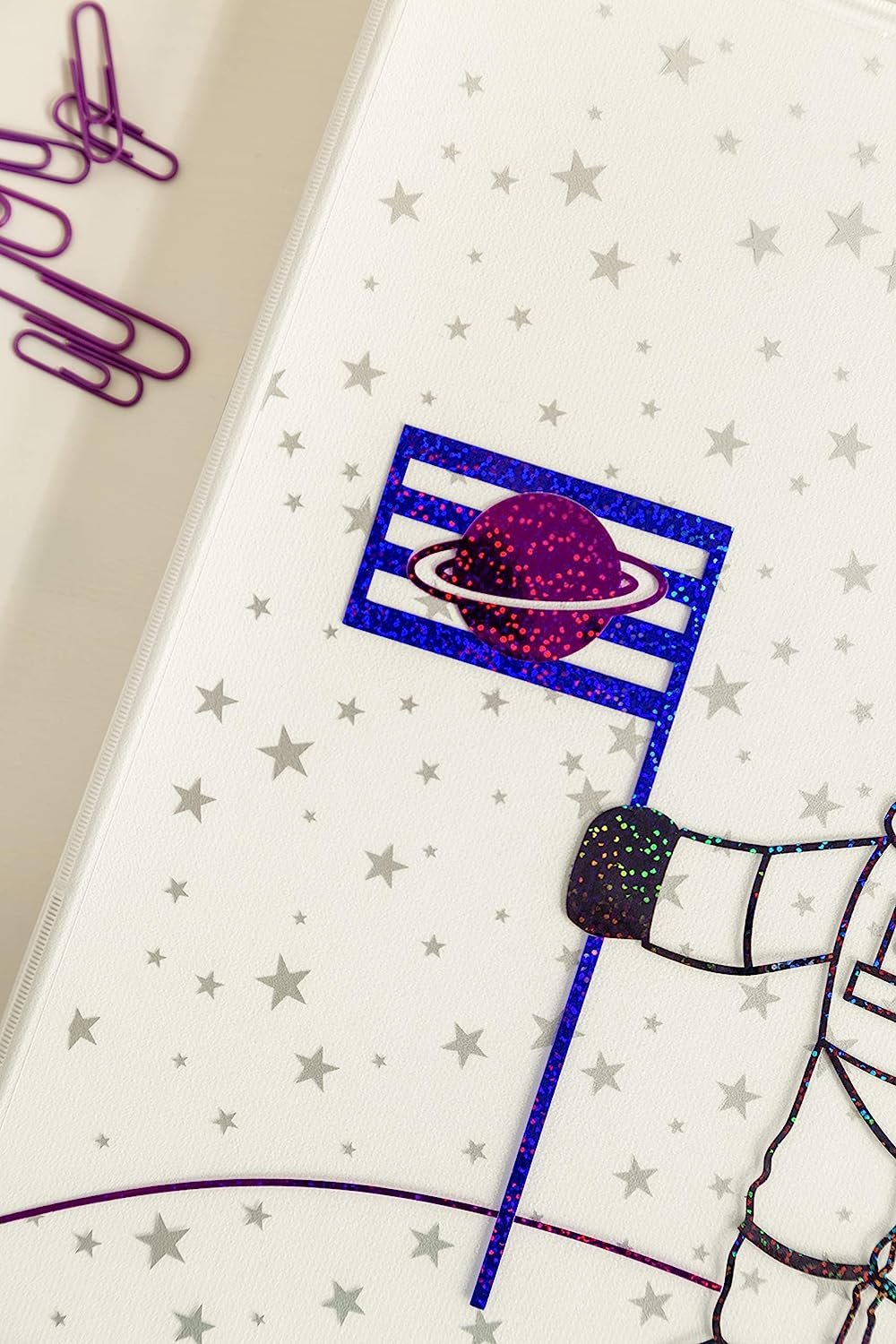 Cricut Holographic Sparkle Iron, 12" x 24", Red