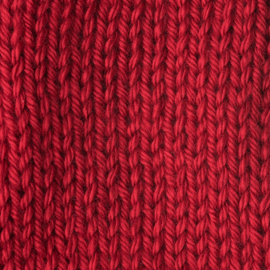 Caron Simply Soft Solids Yarn, 6oz, Gauge 4 Medium, 100% acrylic - Harvest Red - Machine Wash & Dry