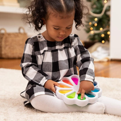 Fat Brain Toys Dimpl Digits, Number Learning Toy for Toddlers, Early Development, Educational, Push and Pop, Sensory Toy for Babies, Colourful Toy for Boys and Girls Aged 2 Years and Older