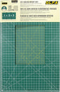 OLFA 35x70 Cutting Mat, Green