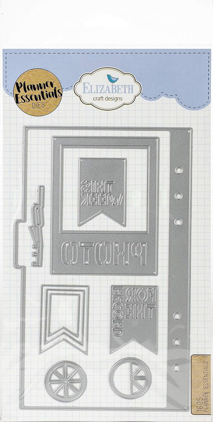 Elizabeth Craft Designs Elizabeth Craft Metal Die-Planner Essentials 3, Silver