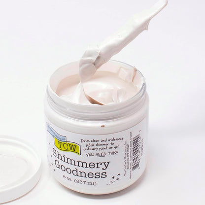 Crafter's Workshop, The TCW9012 Shimmery Goodness 8oz, 8 Ounce (Pack of 1), White