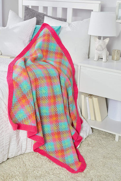 RED HEART Super Saver Yarn, Stripe-Fruity