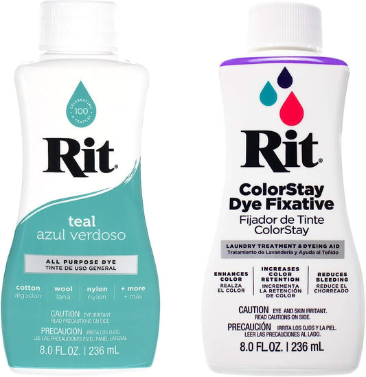 RIT Dye Wide Selection of Colors with Color Fixative