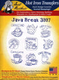Java 3997 Break Aunt Martha's Hot Iron Embroidery Transfer