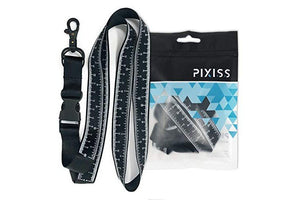 Lanyard Tape Measure Identity ID Card Holder and Badge Holder with Measuring Units in Inches and Centimeters