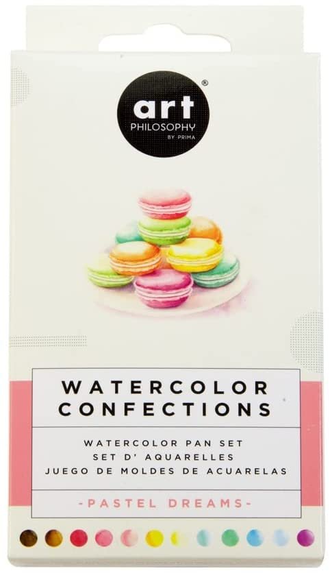 Watercolor Confections: Pastel Dreams