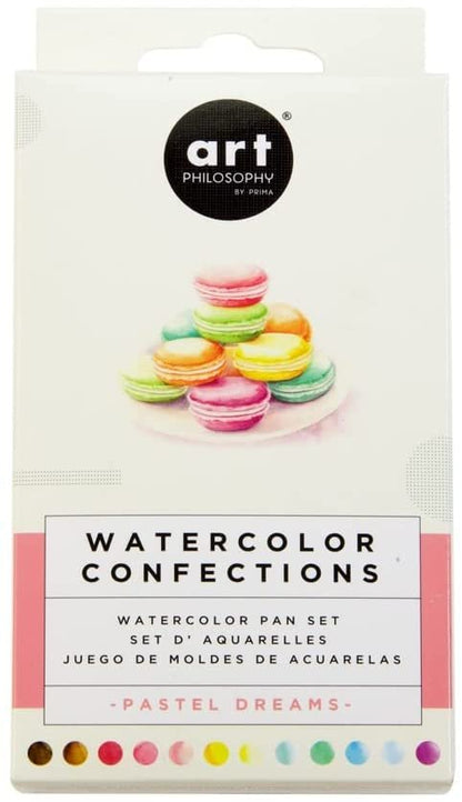Watercolor Confections: Pastel Dreams