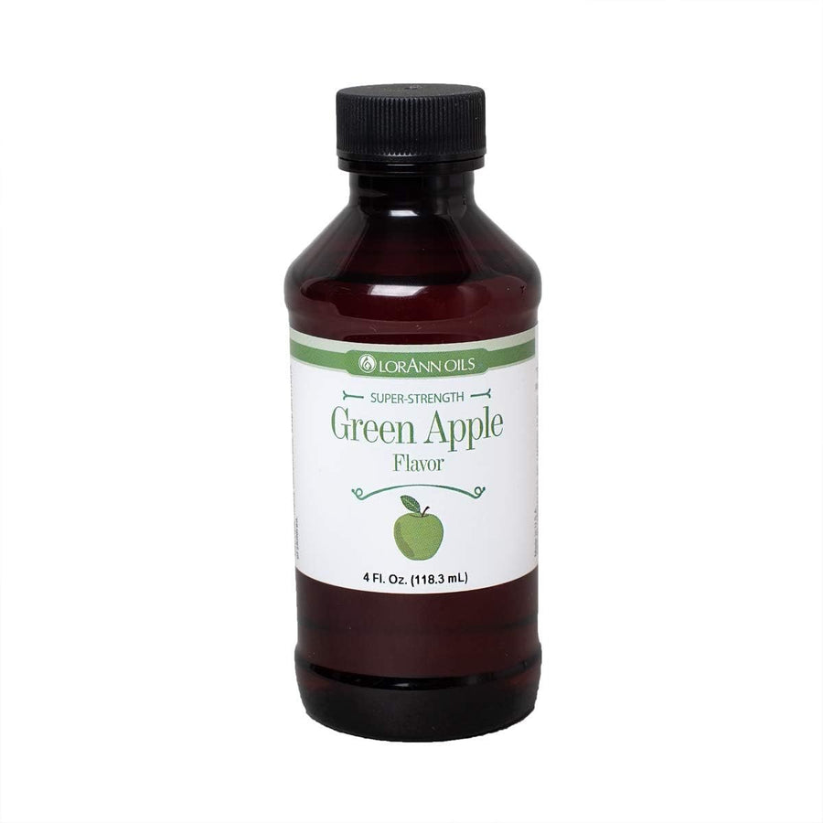 LorAnn Green Apple SS Flavor, 4 ounce bottle