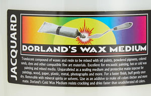 Jacquard Dorlands Wax - 16 Ounce - Versatile Pure Wax and Damar Resin - Protective Topcoat for Sealing and Finishing