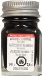 Testor's 1139TT 1/4 Oz Black Semi Gloss Enamel Hobby Paint