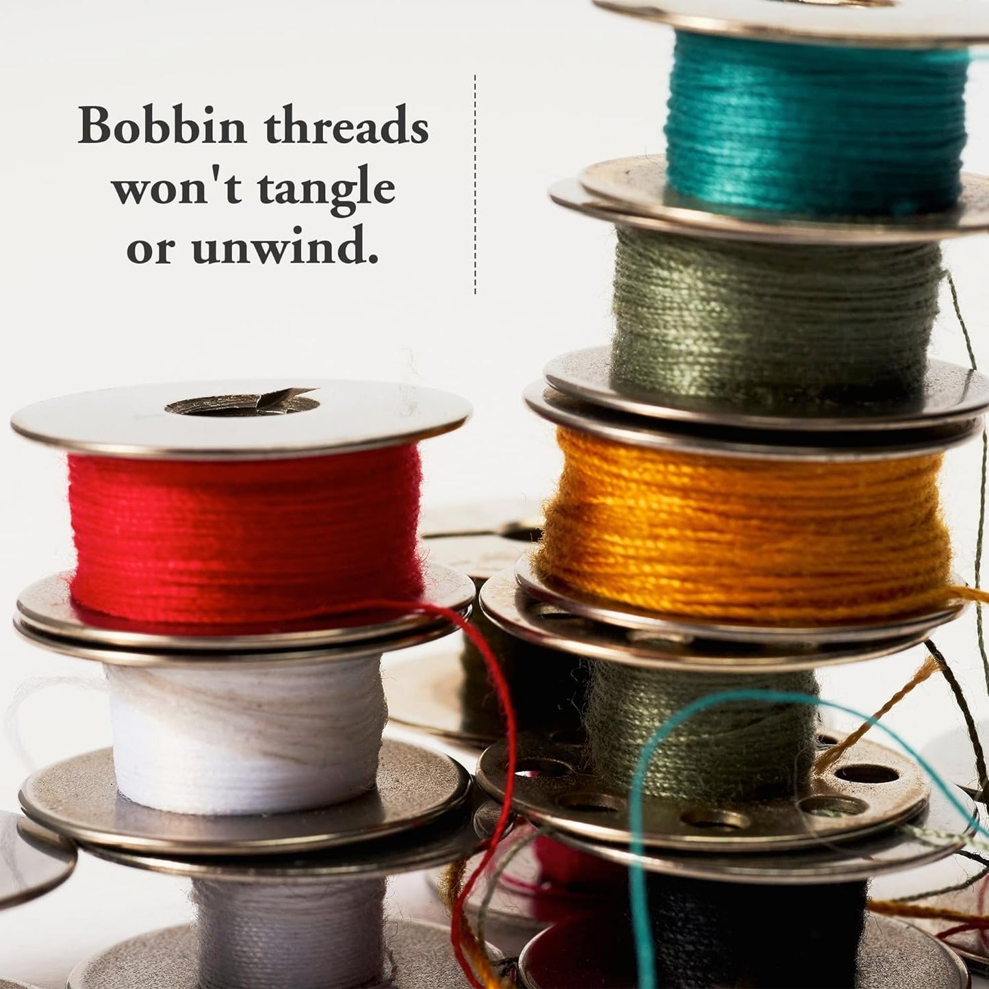 Bobbinsaver Sewing Tools BS2J Saver 2 Jumbo, Red, Holds Up To 70+ Bobbins