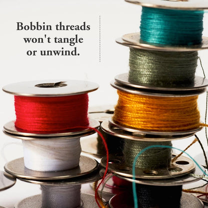 Bobbinsaver Sewing Tools BS2J Saver 2 Jumbo, Red, Holds Up To 70+ Bobbins