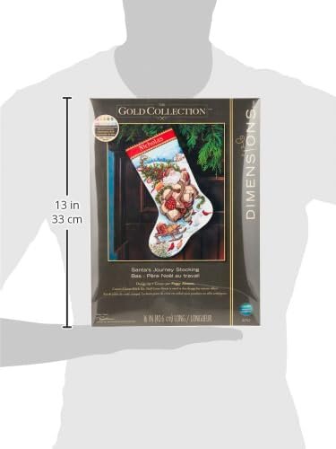 Dimensions X Stitch II StockingSantaJurny, Multicolour