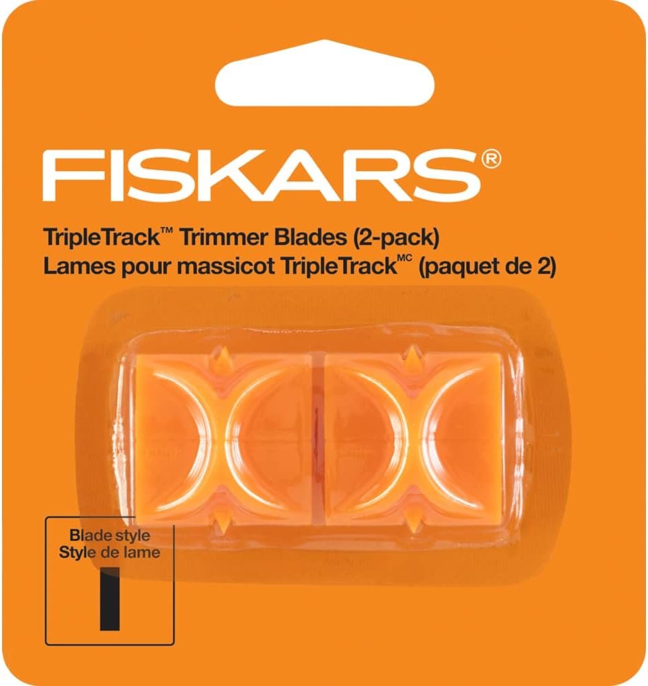 Fiskars TripleTrack Replacement Blades, Style I (196750-1001),Orange