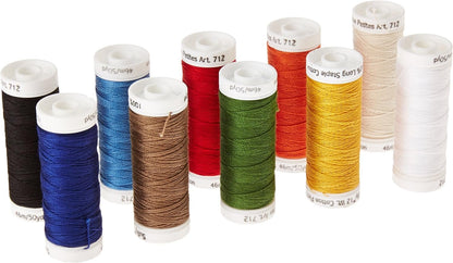 Sulky 712-30 Central Collection Crossroads Cotton Petites 12 Weight (10 Pieces Per Pack), Multicolor