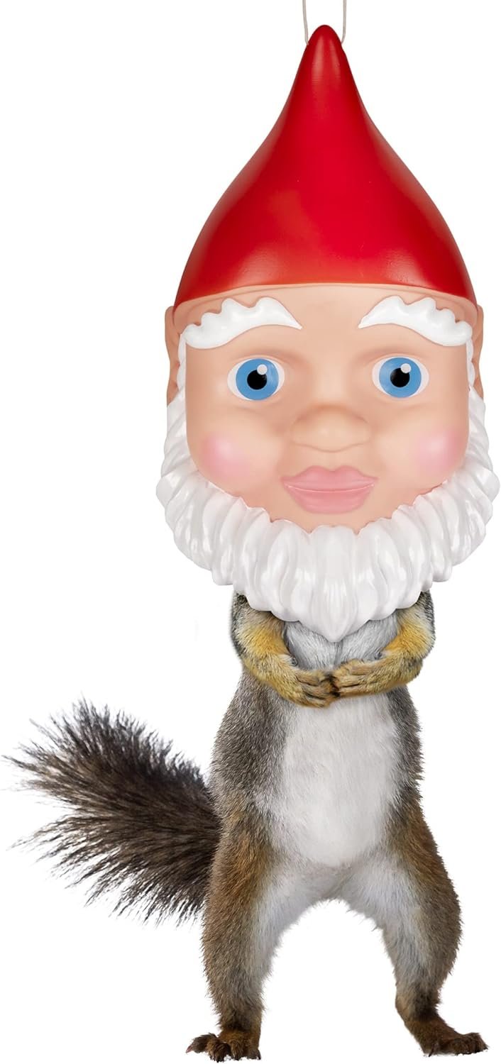 Mcphee Archie Funny Gnome Squirrel Feeder