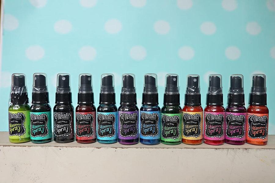 Ranger Dylusions Shimmer Spray Bundle - 12 Bottles, 1 fl oz