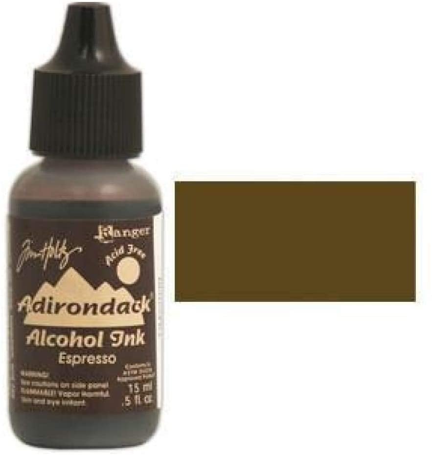 Adirondack Earthtones Alcohol Ink .5oz-Espresso