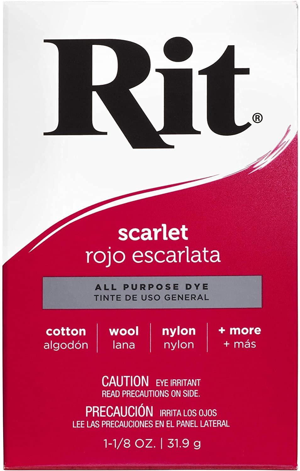 NAKOMA PRODUCTS RIT DYE 1 1/8OZ SCARLET POWDER