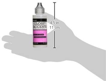 Glossy Accents 2-Ounce, 3 Pixiss 20 Milliliter Applicator and Refill Bottles and 1.5-Inch Funnel