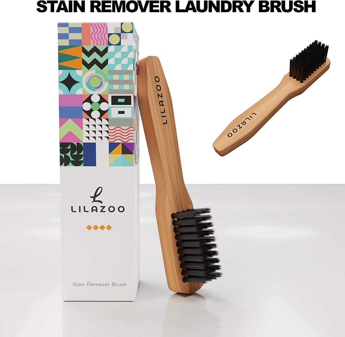 Eucalan Delicate Wash Jasmine Concentrate - Eucalan No Rinse Delicate Wash Detergent - Delicate Laundry Wash for Fine Fabrics, & Lilazoo Laundry Brush - Delicates Soaps Fabric Wash - Jasmine Scented