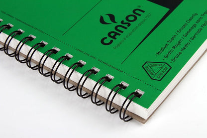 Canson XL Series Paper Sketch Pad for Charcoal, Pencil and Pastel, Top Wire Bound, 50 Pound, 9 x 12 Inch, 100 Sheets