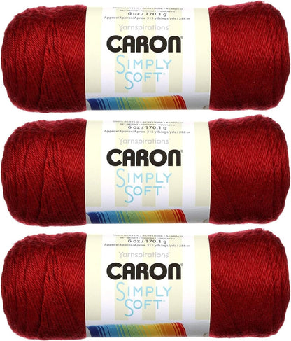 Caron Simply Soft Yarn 3-Packs