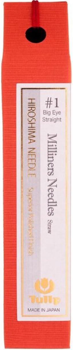 Tulip Needle Company THN-099E Tulip Milliners/Straw Big Eye Needles-#1 4/Pkg