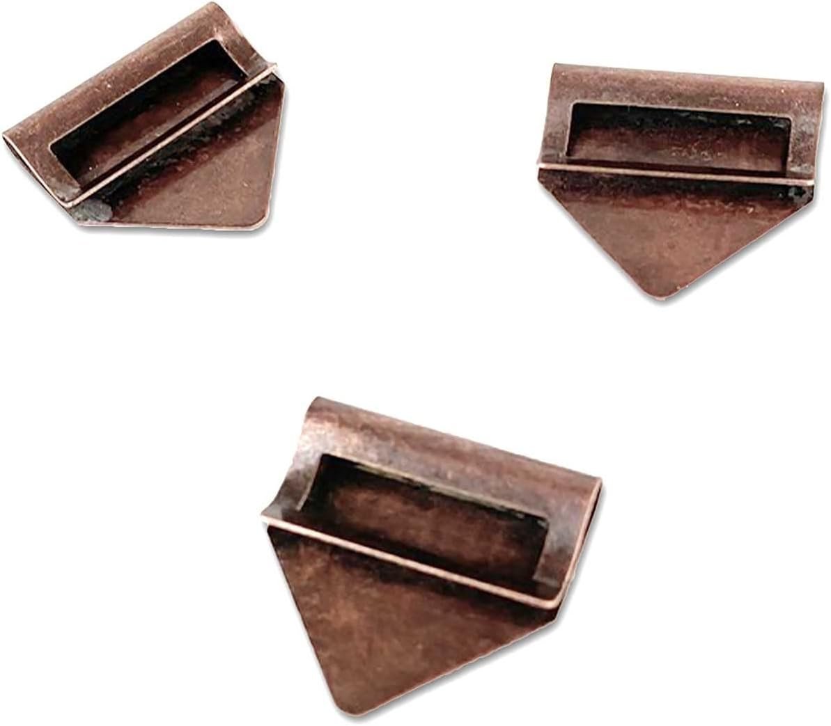 49 AND MARKET Curators Essen Clips Antq, Antique Brass