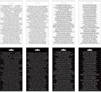 Tim Holtz - Small Talk, Snarky & Big Talk, Snarky - Idea-Ology Spiral Bound Sticker Books - 2 Books