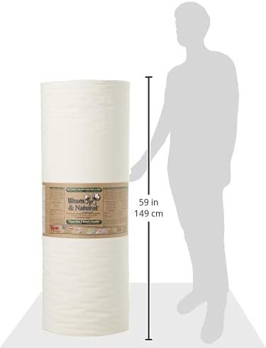 Warm Company Warm and Natural Cotton Batting by The Yard, 90-Inch by 40-Yard