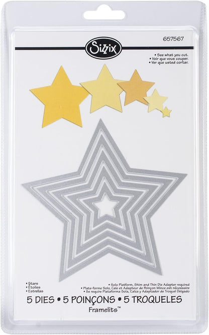 Sizzix Framelits Die Set 7/PK - Ovals