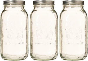 Ball 64 ounce Jar, Wide Mouth, Set of 3