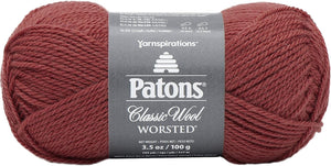 Patons Classic Wool Yarn, Scarlet