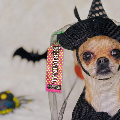 Fun Express Halloween Party Costume Contest Award Prize Ribbons - 12 Pieces