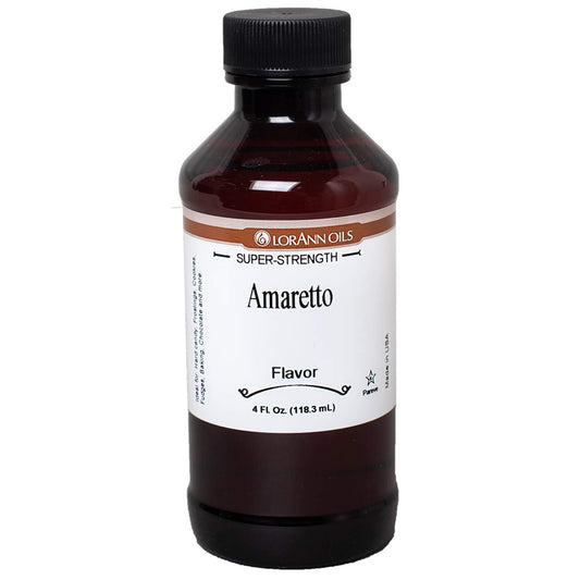 LorAnn Amaretto SS Flavor, 4 ounce bottle