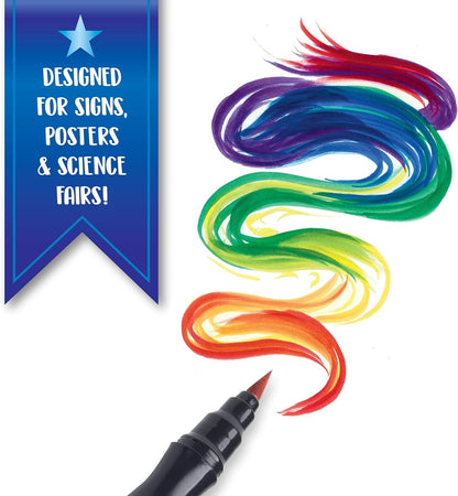 Crayola Washable No Drip Paint Brush Pens, Paint Set for Kids, 5 ct