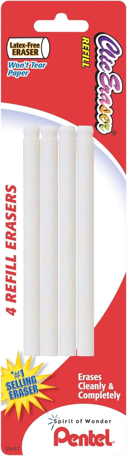 Pentel Refill Eraser for Clic Eraser(ZERBP4-K6)