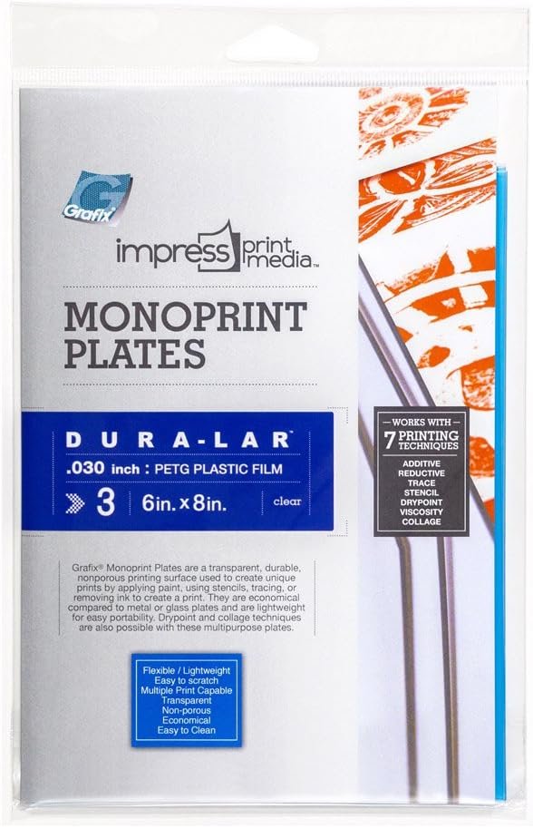 Grafix Impress Print Media Monoprint Plates